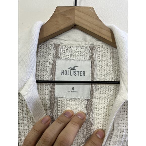 Johnny Collar Polo M Resort Rockabilly Elvis Old Money Preppy Retro 90s Luxury - Picture 5 of 14